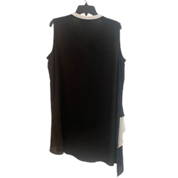 Joseph Ribkoff Sleeveless B-Neck Tunic Long Asymmetrical Sz. 14 - Picture 2 of 9